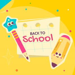 Motion-Graphic-of-Flat-instagram-posts-collection-for-back-to-school-season