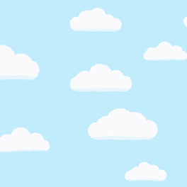 Motion-Graphic-of-Flat-blue-sky-background