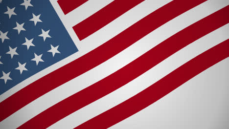 Bewegungsgrafik-Des-USA-Flaggenhintergrunds