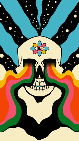 Motion-Graphic-of-Hand-drawn-groovy-psychedelic-covers