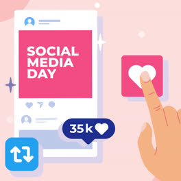 Motion-Graphic-of-Flat-social-media-day-instagram-stories-collection