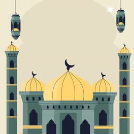 Motion-Graphic-of-Instagram-posts-collection-for-islamic-ramadan-celebration