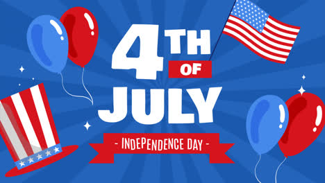 Motion-Graphic-of-Hand-drawn-4th-of-july---independence-day-illustration