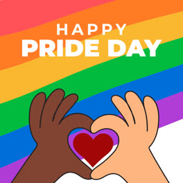 Bewegungsgrafik-Der-Sammlung-Organischer-Flacher-Instagram-Beiträge-Zum-Pride-Day