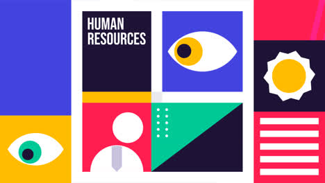 Motion-Grafik-Eines-Instagram-Posts-Im-Human-Resources-Bereich-Mit-Flachem-Design