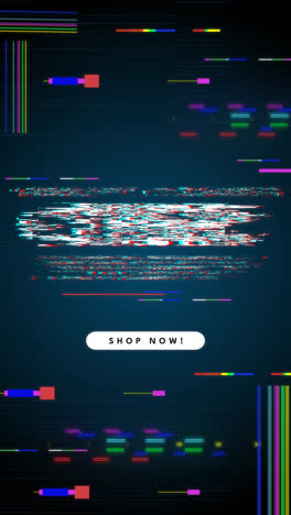 Motion-Graphic-of-Glitch-offer-banner-cyber-monday