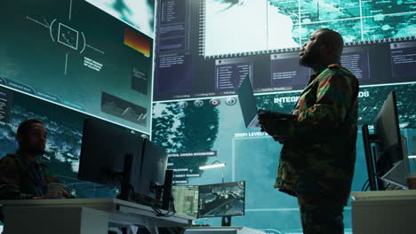 Military-team-manages-cybersecurity-operations-in-a-high-tech-control-center