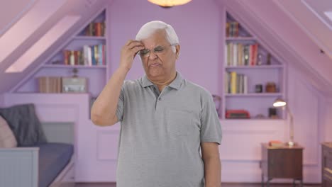 Stressed-and-tensed-Indian-old-man