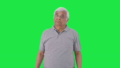 Confused-Indian-old-man-asking-what-question-Green-screen