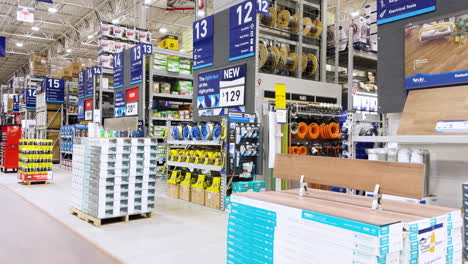 Wide-angle-in-Lowe's-Home-Improvement-Hardware-store