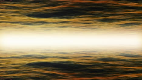 Animation-of-a-Loop-of-Continuous-Golden-Ocean-Waves