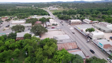 Aerial-footage-of-Bandera-Texas