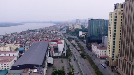 This-footage-captures-the-bustling-urban-landscape-of-Hanoi