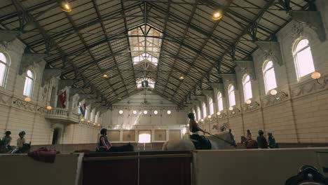 Children-riding-horses-in-the-famous-Hollandsche-Manege-in-Amsterdam