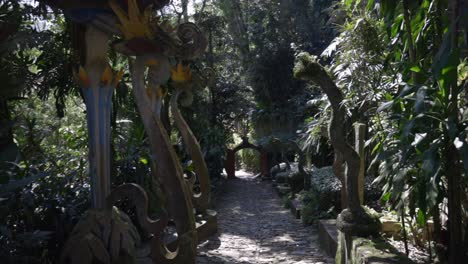 Las-Pozas-garden-subtropical-rainforest,-Sierra-Gorda-mountains-of-Mexico