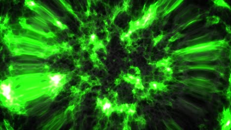 Animation-Of-Wave-Green-Metallic-Liquid-Loop