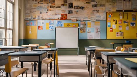 Schule,-Frage-Und-Ein-Lehrer-In-Einem-Klassenzimmer-Für-Lernen-Und-Entwicklung-Mit-Einer-Lektion