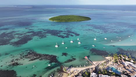 Strand-Pointe-D&#39;Esny-In-Port-Louis-Auf-Der-Insel-Mauritius,-Mauritius