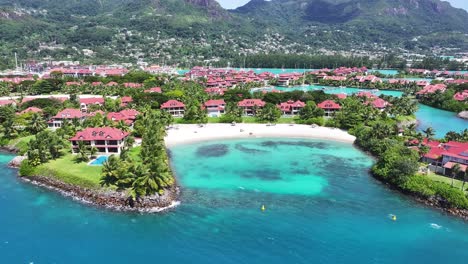 Isla-Edén-En-Victoria,-En-Las-Islas-Seychelles.