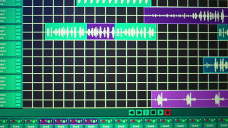 Leeres-Heimstudio-Zum-Musikmachen-Mit-Elektronischer-Konsole-Und-Geräten