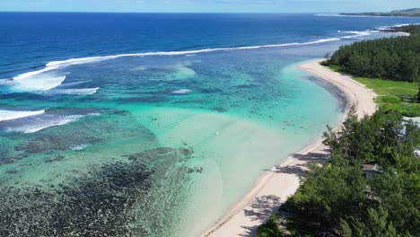 Playa-De-Riambel-En-Port-Louis-En-La-Isla-Mauricio-Mauricio