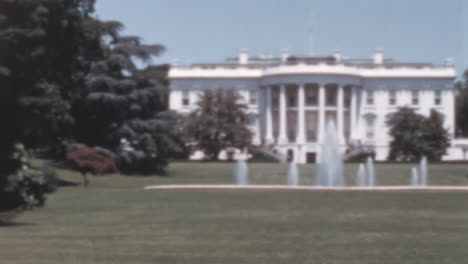 Vegetation-and-Grassy-Area-Border-the-White-House-in-Washington-D