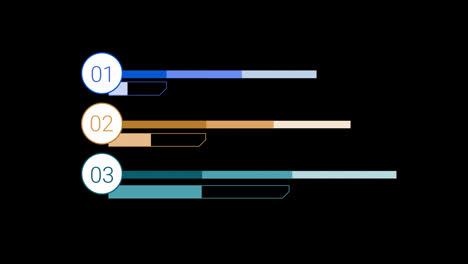 Número-Viñetas-Infografía-Número-De-Serie-Pasos-Copiar-Espacio-Con-Canal-Alfa