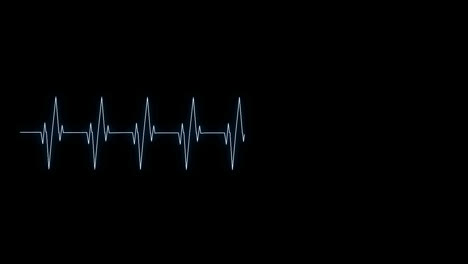 Vídeo-De-Animación-En-Bucle-Del-Gráfico-De-Latidos-Del-Corazón-Del-Cardiograma-Con-Canal-Alfa