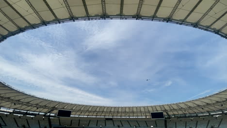 HELICOPTER-OVERFLY-MARACANA-STADIUM