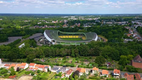 Fußballstadion-Stade-De-La-Beaujoire,-Nantes,-Frankreich