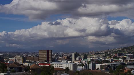 Clouds-Passing-over-Cape-Town,-Time-Lapse-4K