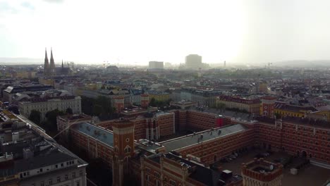 Panoramic-view-of-the-city-of-Vienna-and-its-buildings-in-Austria