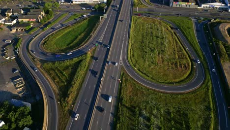 Peripherique-road-in-Rennes,-France