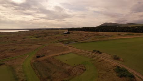 Scottish-Links-Golf-Course-at-Sunset