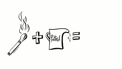 Animated-cartoon-of-an-equation-in-black-and-white