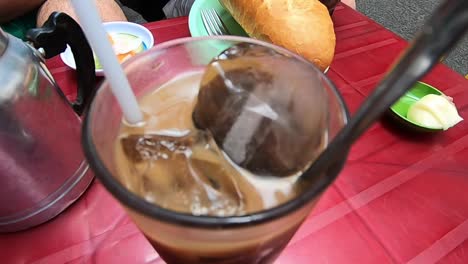 Vietnamese-Iced-Coffee-along-a-Street-Side-Vendor