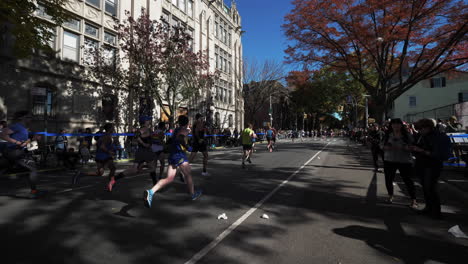 Corredores-Del-Maratón-De-Nueva-York-En-Cámara-Lenta