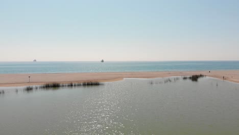 The-beach-of-Playas-de-Vera-in-Almeria,-Southern-Spain