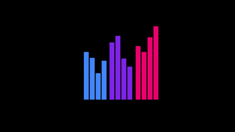 infographic-Financial-business-Digital-bar-graph-Chart-concept-Loop-animation-with-Alpha-Channel