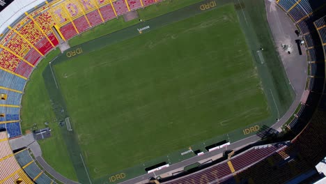 Birdseye-Aerial-View-Of-Nemesio-Camacho-El-Campin-Stadium,-Bogota,-Colombia