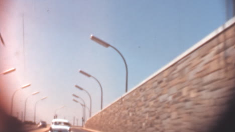 American-Highway-in-Washington-DC-in-Summer-Day-in-1950s-from-Driver-POV