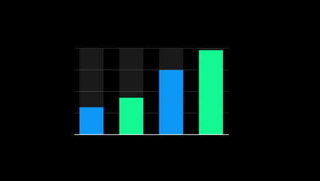 Animación-En-Bucle-De-Concepto-De-Gráfico-De-Barras-Digitales-De-Negocios-Financieros-Infográficos-Con-Canal-Alfa