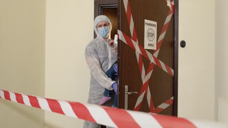 Sick-young-family-of-father-with-child-daughter-stay-at-home-during-coronavirus-quarantine-lockdown