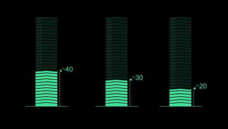 Animación-En-Bucle-De-Concepto-De-Gráfico-De-Barras-Digitales-De-Negocios-Financieros-Infográficos-Con-Canal-Alfa