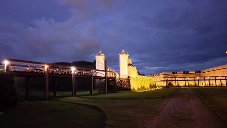 Experience-a-serene-blue-hour-stroll-along-the-historic-Fortress-of-São-José-de-Macap?