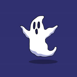 An-animation-of-Lovely-hand-drawn-halloween-ghost-collection