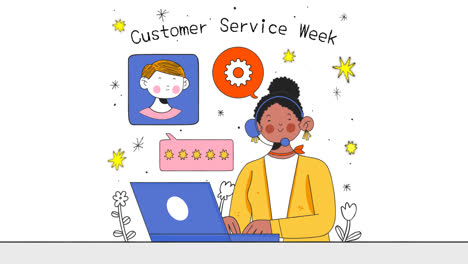 An-animation-of-Hand-drawn-customer-service-week-illustration