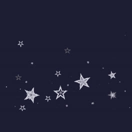 An-animation-of-Silver-stars-background