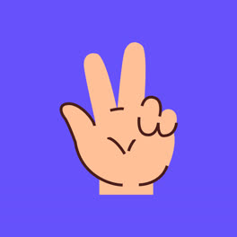 An-animation-of-Hand-drawn-emoji-hands-collection