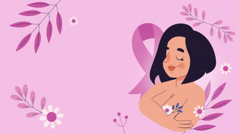 An-animation-of-Flat-social-media-cover-template-for-breast-cancer-awareness-month